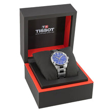 Load image into Gallery viewer, Tissot PR 100 Chronograph Blue Dial Silver Steel Strap Watch for Men - T150.417.11.041.00