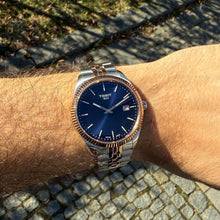 Load image into Gallery viewer, Tissot Ballade Quartz Blue Dial Two Tone Steel Strap Watch for Men - T156.410.22.041.00