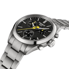 Load image into Gallery viewer, Tissot PR 100 Tour De France Chronograph Black Dial Silver Steel Strap Watch for Men - T150.417.11.051.00