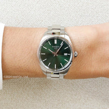 Load image into Gallery viewer, Tissot PR 100 Quartz Green Dial Silver Steel Strap Watch for Women - T150.210.11.091.00