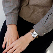 Load image into Gallery viewer, Tissot Stylist Quartz Silver Dial Brown Leather Strap Watch for Women - T159.909.16.031.00