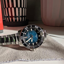 Load image into Gallery viewer, Tissot Seastar 2000 Professional Powermatic 80 Blue Dial Silver Steel Strap Watch for Men - T120.607.11.041.00