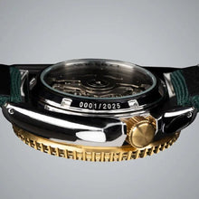 Load image into Gallery viewer, Seiko 5 Sports Forest Green Sunrise Limited Edition Green Dial Silver Steel Strap Watch for Men - SSK050K1