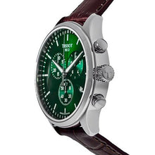 Load image into Gallery viewer, Tissot Chrono XL Classic Green Dial Brown Leather Strap Watch for Men - T116.617.16.092.00