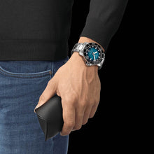 Load image into Gallery viewer, Tissot Seastar 2000 Professional Powermatic 80 Blue Dial Silver Steel Strap Watch for Men - T120.607.11.041.00