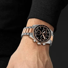 Load image into Gallery viewer, Tissot PR516 Chronograph Black Dial Two Tone Steel Strap Watch for Men - T149.417.22.051.01