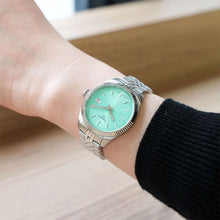 Load image into Gallery viewer, Tissot Ballade Quartz Green Dial Silver Steel Strap Watch for Women - T156.210.11.091.00