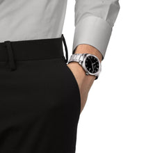 Load image into Gallery viewer, Tissot PR 100 Black Dial Silver Steel Strap Watch for Men - T150.410.11.051.00
