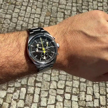 Load image into Gallery viewer, Tissot PR 100 Tour De France Chronograph Black Dial Silver Steel Strap Watch for Men - T150.417.11.051.00