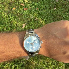 Load image into Gallery viewer, Tissot PR 100 Chronograph Light Blue Dial Silver Steel Strap Watch for Men - T150.417.11.351.00