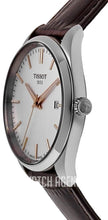 Load image into Gallery viewer, Tissot PR 100 Quartz Silver Dial Black Leather Strap Watch for Men - T150.410.16.031.00