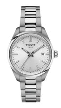 Load image into Gallery viewer, Tissot PR 100 Quartz Silver Dial Silver Steel Strap Watch for Women - T150.210.11.031.00