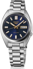 Load image into Gallery viewer, Seiko 5 Sports Automatic Blue Dial Silver Steel Strap Watch for Men - SRPL55K1