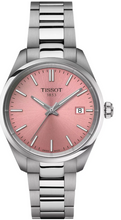 Load image into Gallery viewer, Tissot PR 100 Pink Dial Silver Steel Strap Watch for Women - T150.210.11.331.00