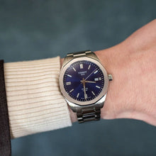 Load image into Gallery viewer, Tissot PRC 100 Solar Quartz Blue Dial Silver Steel Strap Watch for Men - T151.422.11.041.00