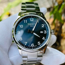 Load image into Gallery viewer, Tissot T-Sport Gent XL Blue Dial Silver Steel Strap Watch for Men - T116.410.11.047.00