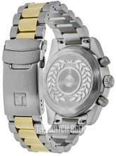 Load image into Gallery viewer, Tissot PR516 Chronograph Black Dial Two Tone Steel Strap Watch for Men - T149.417.22.051.00