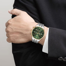 Load image into Gallery viewer, Hugo Boss Avery Chronograph Green Dial Silver Steel Strap Watch for Men - 1514159