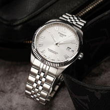 Load image into Gallery viewer, Tissot Ballade Powermatic 80 COSC Silver Dial Silver Steel Strap Watch for Men - T156.408.11.033.00