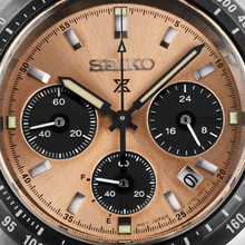 Load image into Gallery viewer, Seiko Solar Prospex Diver Speedtimer Chronograph Limited Edition Brown Dial Silver Steel Strap Watch for Men - SSC951