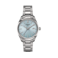 Load image into Gallery viewer, Tissot PR 100 Ice Blue Dial Silver Steel Strap Watch for Women - T150.210.11.351.00