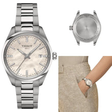 Load image into Gallery viewer, Tissot PR 100 Diamonds Mother of Pearl Dial Silver Steel Strap Watch for Women - T150.210.11.116.00