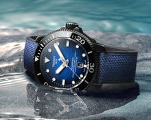 Load image into Gallery viewer, Tissot Seastar 2000 Professional Powermatic 80 Blue Dial Blue Nylon Strap Watch for Men - T120.607.37.041.00
