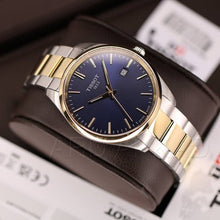 Load image into Gallery viewer, Tissot PR 100 Blue Dial Two Tone Steel Strap Watch for Men - T150.410.22.041.00