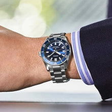 Load image into Gallery viewer, Seiko Prospex 1965 Heritage Diver’s Automatic Blue Dial Silver Steel Strap Watch for Men - SPB451J1