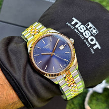 Load image into Gallery viewer, Tissot Ballade Quartz Blue Dial Two Tone Steel Strap Watch for Men - T156.410.22.041.00