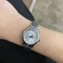Load image into Gallery viewer, Tissot Bellissima Small Lady Silver Dial Silver Steel Strap Watch for Women - T129.210.11.031.00