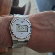 Load image into Gallery viewer, Tissot Digital Quartz Silver Dial Silver Steel Strap Watch for Men - T137.463.11.030.00