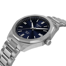 Load image into Gallery viewer, Tissot PRC 100 Solar Quartz Blue Dial Silver Steel Strap Watch for Men - T151.422.11.041.00