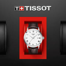 Load image into Gallery viewer, Tissot T Classic Dream Quartz White Dial Brown Leather Strap Watch for Men - T129.410.16.013.00