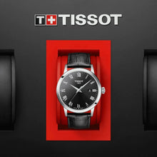 Load image into Gallery viewer, Tissot T Classic Dream Quartz Black Dial Black Leather Strap Watch for Men - T129.410.16.053.00