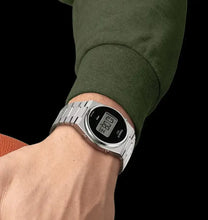 Load image into Gallery viewer, Tissot Digital Quartz Black Dial Silver Steel Strap Watch for Men - T137.463.11.050.00