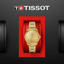 Load image into Gallery viewer, Tissot PR 100 Gold Dial Gold Steel Strap Watch for Women - T150.210.33.021.00