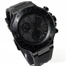 Load image into Gallery viewer, Tissot T-Race Chronograph Black Dial Black Rubber Strap Watch for Men - T141.417.37.061.00