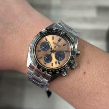 Load image into Gallery viewer, Seiko Solar Prospex Diver Speedtimer Chronograph Limited Edition Brown Dial Silver Steel Strap Watch for Men - SSC951