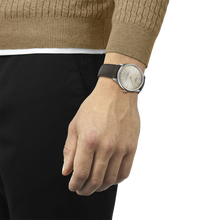 Load image into Gallery viewer, Tissot Chemin des Tourelles Automatic Powermatic 80 Ivory Dial Green Leather Strap Watch for Men - T139.407.16.261.00