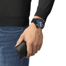 Load image into Gallery viewer, Tissot Seastar 2000 Professional Powermatic 80 Blue Dial Blue Nylon Strap Watch for Men - T120.607.37.041.00