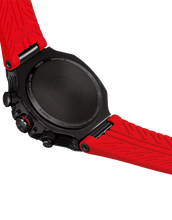 Load image into Gallery viewer, Tissot T Race Chronograph Black Dial Red Rubber Strap Watch for Men - T141.417.37.061.01