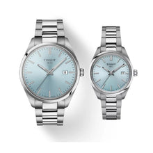 Load image into Gallery viewer, Tissot PR 100 Ice Blue Dial Silver Steel Strap Watch for Men - T150.410.11.351.00