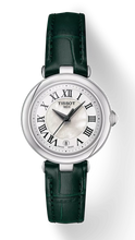 Load image into Gallery viewer, Tissot Bellissima Small Lady Mother of Pearl Dial Green Leather Strap Watch for Women - T126.010.16.113.02