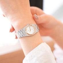 Load image into Gallery viewer, Tissot PRX Mother of Pearl Dial Silver Steel Strap Watch for Women - T137.010.21.111.00