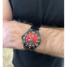 Load image into Gallery viewer, Tissot Seastar 1000 Red Dial Black Steel Strap Watch for Men - T120.410.33.421.00