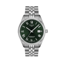 Load image into Gallery viewer, Tissot Ballade Powermatic 80 COSC Green Dial Silver Steel Strap Watch for Men - T156.408.11.093.00