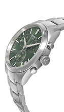 Load image into Gallery viewer, Tissot PR 100 Chronograph Green Dial Silver Steel Strap Watch for Men - T150.417.11.091.00