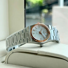 Load image into Gallery viewer, Tissot PRX Mother of Pearl Dial Silver Steel Strap Watch for Women - T137.010.21.111.00