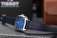 Load image into Gallery viewer, Tissot Stylist Quartz Blue Dial Blue Leather Strap Watch for Men - T159.909.16.043.00